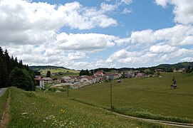 Vue du village.