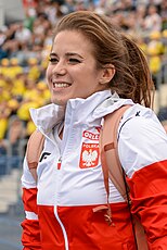 Silbermedaillengewinnerin Maria Andrejczyk