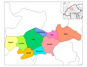 Samba, Burkina Faso ở trong tỉnh