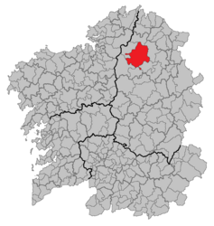 Vilalba – Mappa