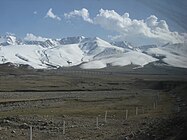 Hejing County section in winter