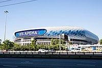 VTB Arena, home of FC Dynamo Moscow and HC Dynamo Moscow