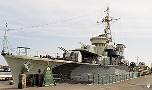 ORP Błyskawica, единственный сохранившийся эсминец