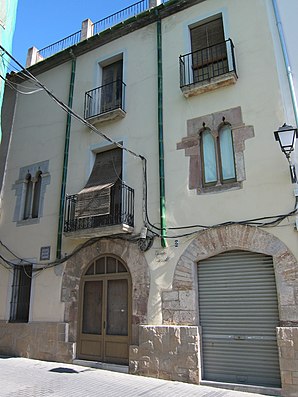 Sòcol de Cal Bià, Olesa de Montserrat.