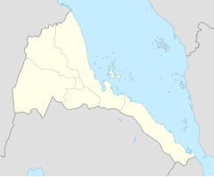 Nakfa ligger i Eritrea