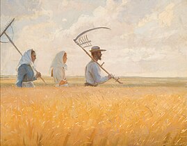 Oogsttijd Anna Ancher, 1901