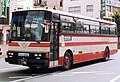 1991年頃の106急行 日産ディーゼルP-RA53TE