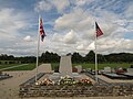 Stone memorial for the 35th ID.