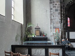 Linkerkant interieur Sint-Pieterskapel