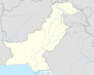 Lahore trên bản đồ Pakistan