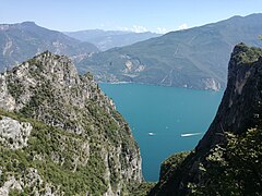 Val Sperone mit dem Monte di Riva (links) und der Cima Capi (rechts)