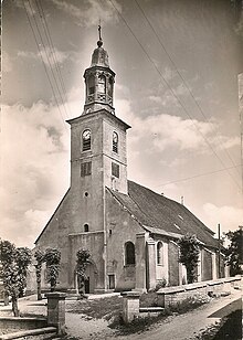 Église de Champvans, restaurée en 1682.