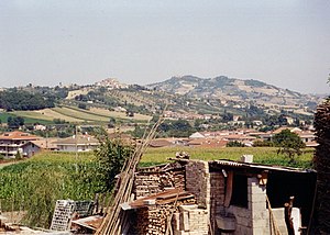 バシャーノの風景