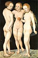 Lucas Cranach cel Bătrân - „Cele Trei Graţii” (1530)