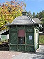 Jugendstil-Kiosk auf dem Bahnhofsvorplatz