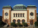 Malmö synagoga, ritad av John Smedberg, från 1903