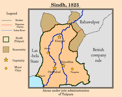 Sind under the Talpur dynasty, c. 1823