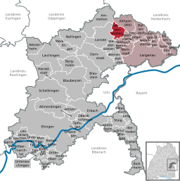 Weidenstetten i Alb-Donau-Kreis