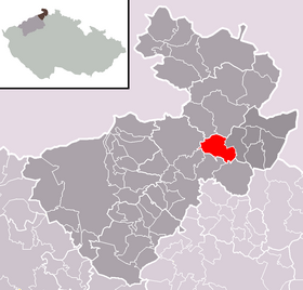 Localisation de Chřibská