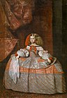 Infanta Margareeta Teresia vaaleanpunaisessa puvussa (1660) Diego Velázquez tai Juan Bautista Martínez del Mazo, Prado, Madrid