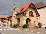 Ancien corps de garde et remise de matériel d'incendie (1900).