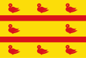 Flagge des Ortes Cuijk