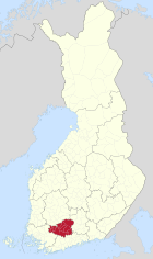 Lage in Finnland