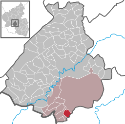 Läget för Mettweiler i Landkreis Birkenfeld