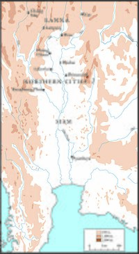 Places listed in the Thai epic Yuan Phai, chronicling the conflict during c. 1474/75