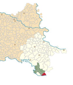 Location of Račinovci