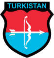 Emblème de la légion de Turkestan.