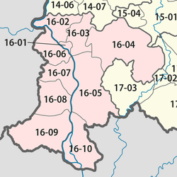 ตามแผนที่ของแขวงจำปาศักดิ์ เมืองชนะสมบูรณ์คือส่วน 16-02