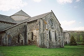 The abbey of Mègemont in Chassagne