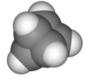 CPK model of prismane