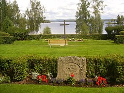 Utsikt mot Toftan från Sundborns kyrkogård