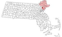 Lynnfield – Mappa