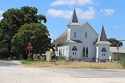 Sabinal Methodist Church in downtown Sabinal