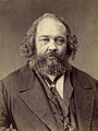 Image 23Russian anarchist Mikhail Bakunin opposed the Marxist aim of dictatorship of the proletariat in favour of universal rebellion and allied himself with the federalists in the First International before his expulsion by the Marxists (from History of socialism)