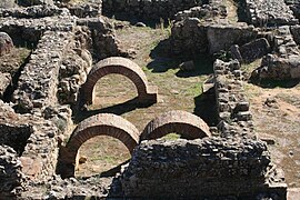 Termas de la villa romana de San Cucufate[85]​ (Vila de Frades).