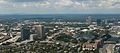 Vue aérienne du campus de Georgia Tech - Midtown Atlanta.