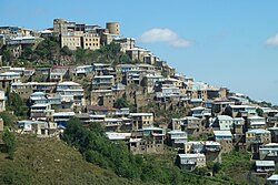 The urban-type settlement of Kubachi in Dakhadayevsky District