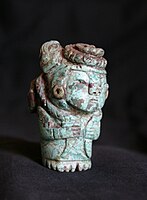 statuette Tembladera, chrysocolle, Lombards Museum