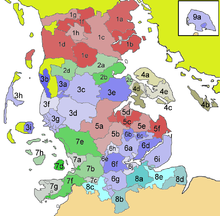 La duklando Ŝlesvigo kaj ĝiaj distriktoj (Harden)