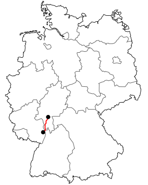 Verlauf der B 44