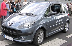 Prototipo del Peugeot 1007 RC