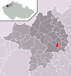 Všehrdy – Mappa