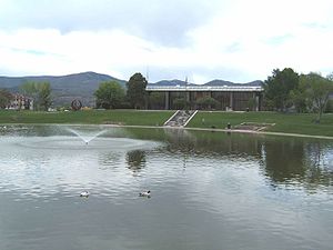 Ashley Pond in Los Alamos