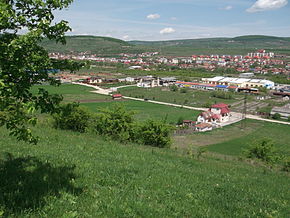 Panorama satului Baciu, jud.Cluj