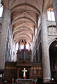 Doksaal waarboven het koororgel, daarachter bevindt zich het koor