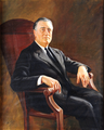 32nd President of the United States Franklin D. Roosevelt (AB, 1903)[125]